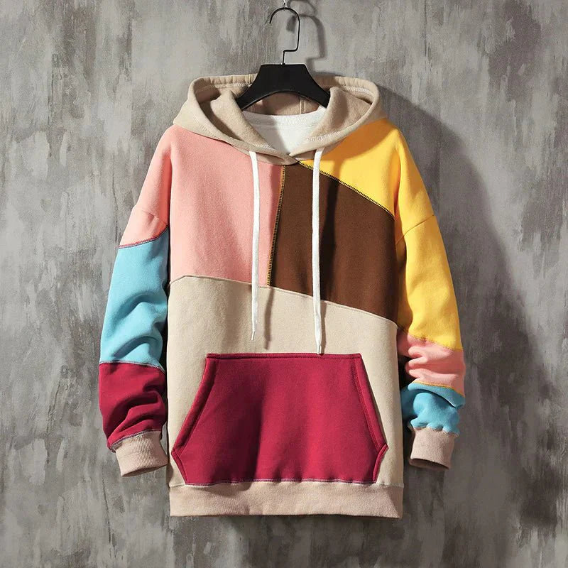 Roman™ | Retro Colorblock Hoodie with Unmatched Comfort