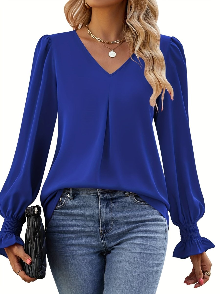 Elvie™ | Light & Elegant V-Neck Top