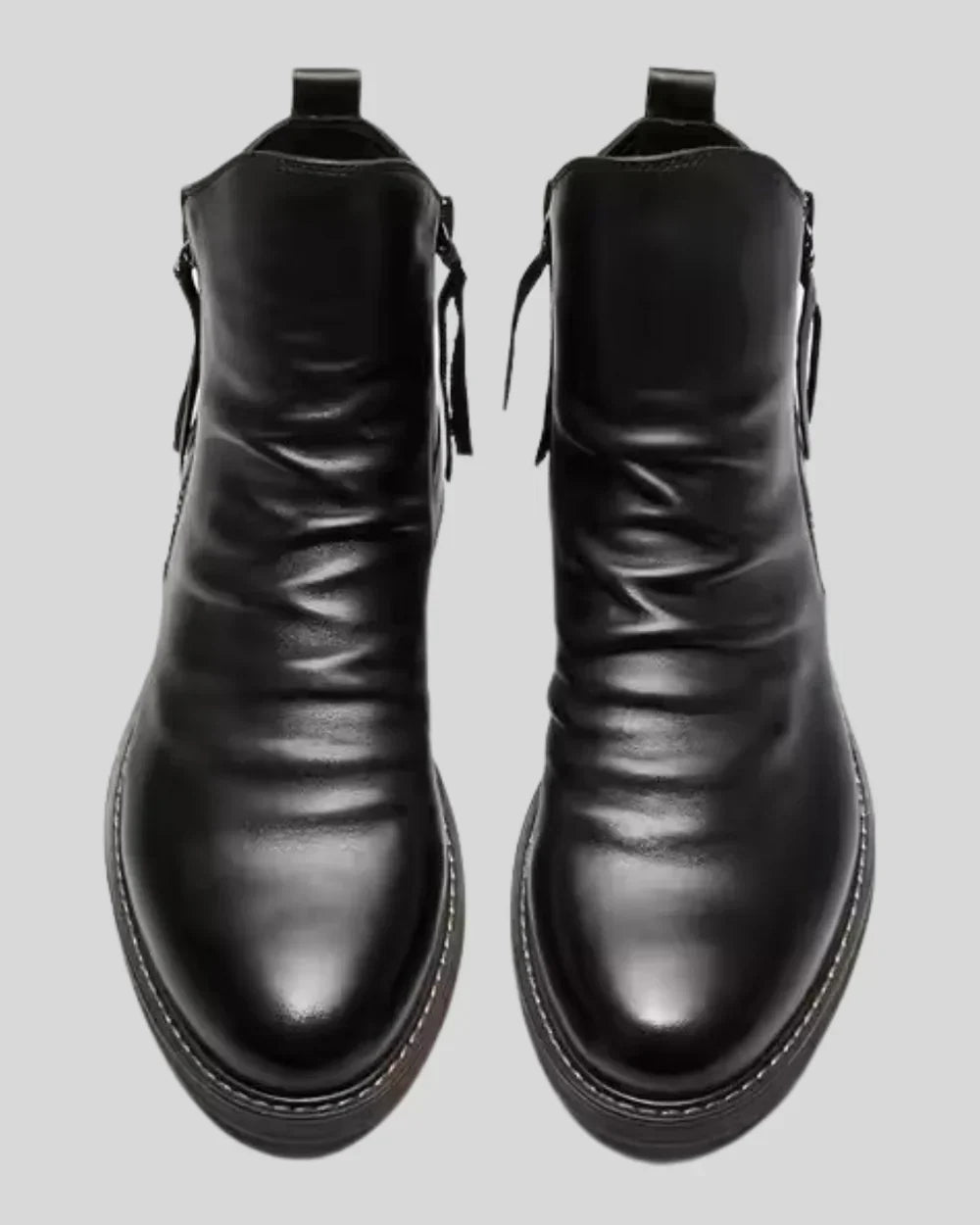 Barnes™ | Luxe Side-Zip Leather Boots