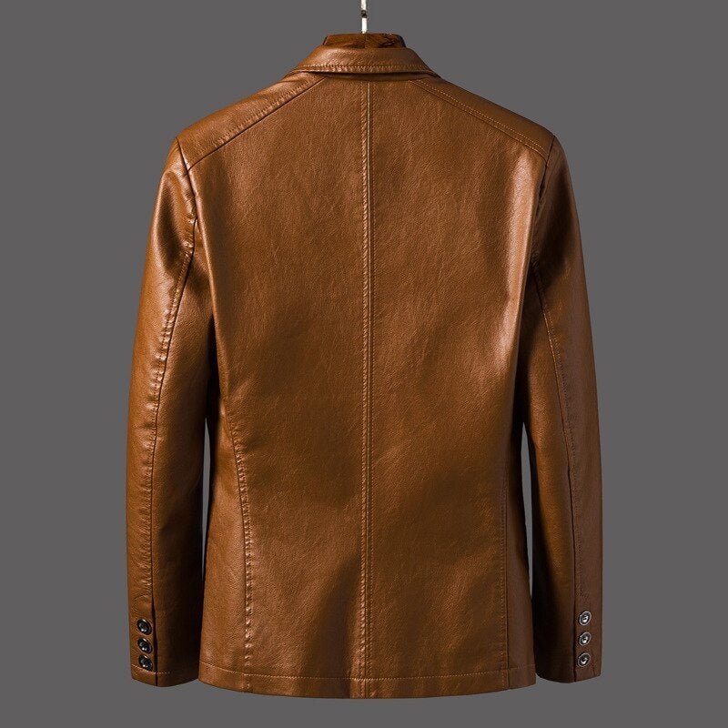 Glen™ | Luxurious Men's Leather Jacket