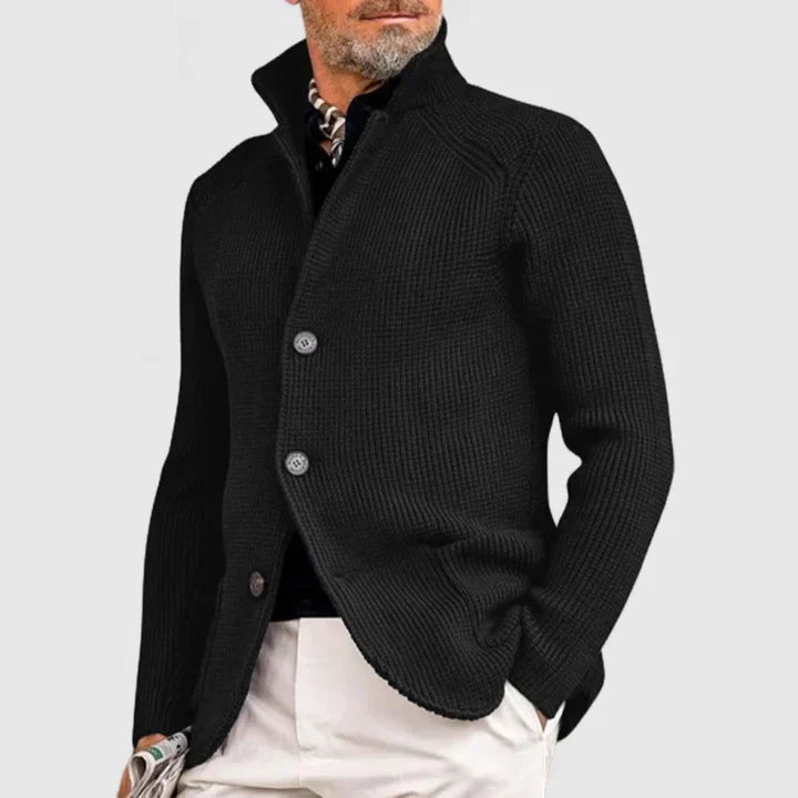 MARZIO | Men's refined cardigan with button fastening