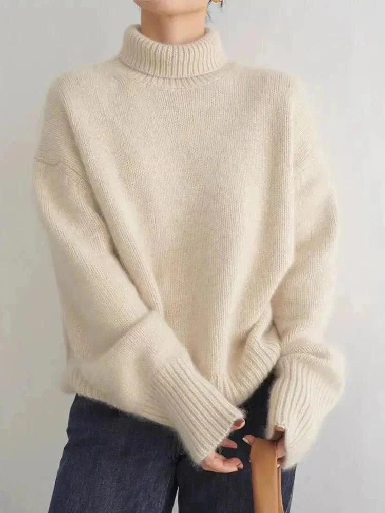 Lynn | Wool Turtleneck Sweater