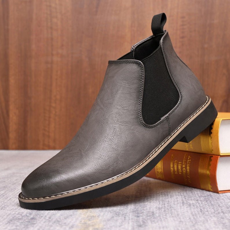 Brooks™ | Premium Pointed-Toe Chelsea Boots