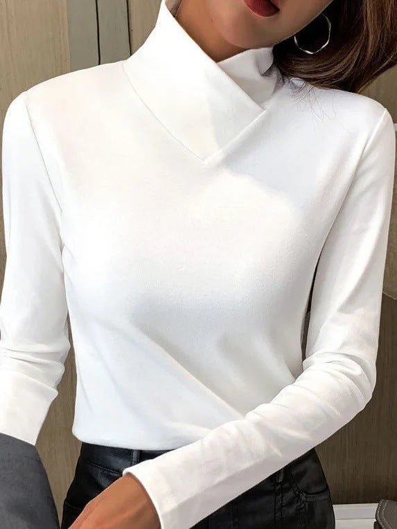 Stazia™ - Elegant Turtleneck Sweater with High Collar