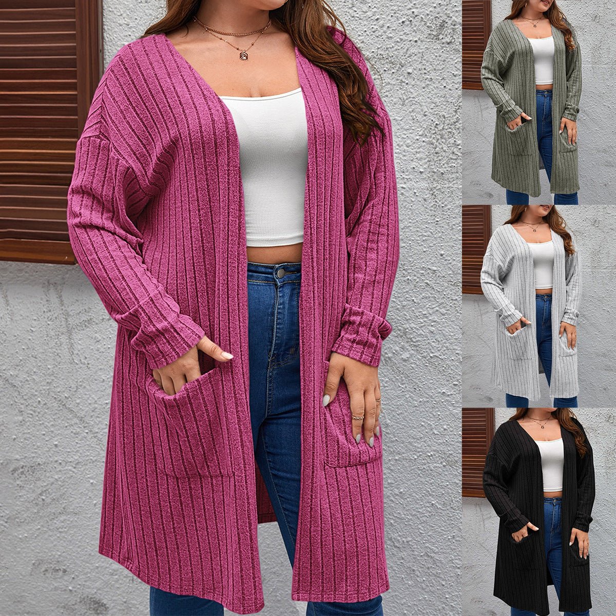 Tessa™ | Versatile Long Sleeve Cardigan