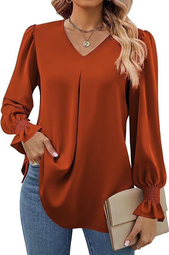 Elvie™ | Light & Elegant V-Neck Top