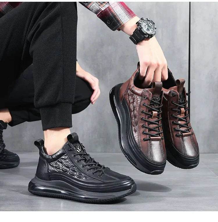 Ashton™ | Height-Boosting Sneakers with Croc Appeal