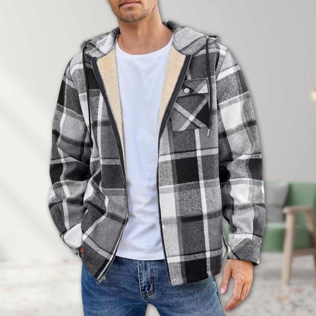 Kian™ | Your Go-To Plaid Jacket for Winter Adventure