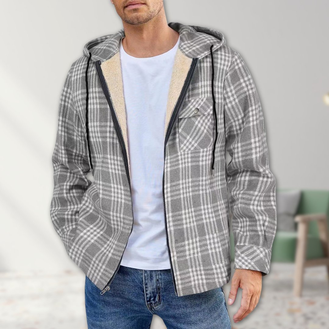 Kian™ | Your Go-To Plaid Jacket for Winter Adventure