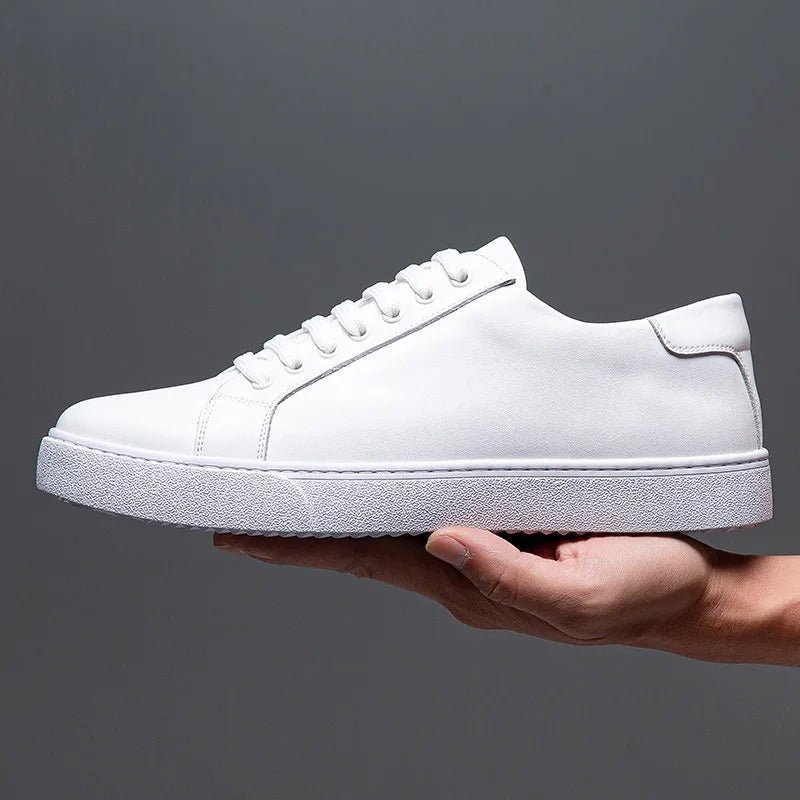 Kyle™ | Classic Leather Sneakers with a Luxurious Touch