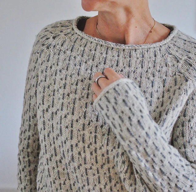 Jozette™ | Cosy Textured Sweater with Boat Neck