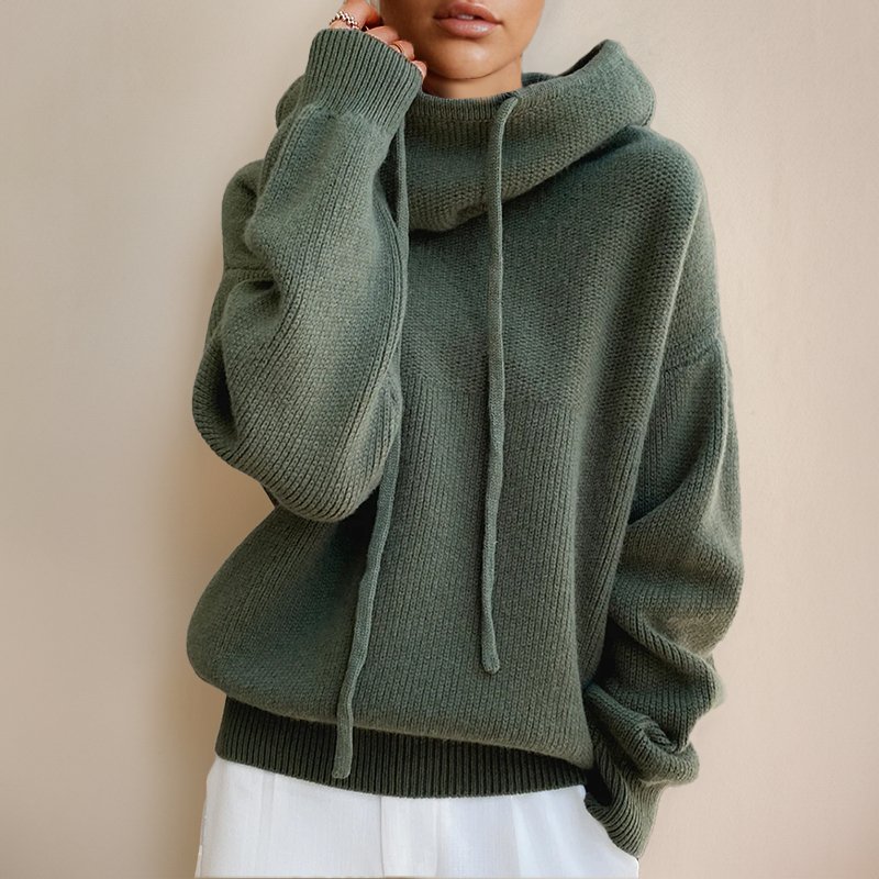 Genevieve™ | Oversized Elegance Turtleneck Sweater