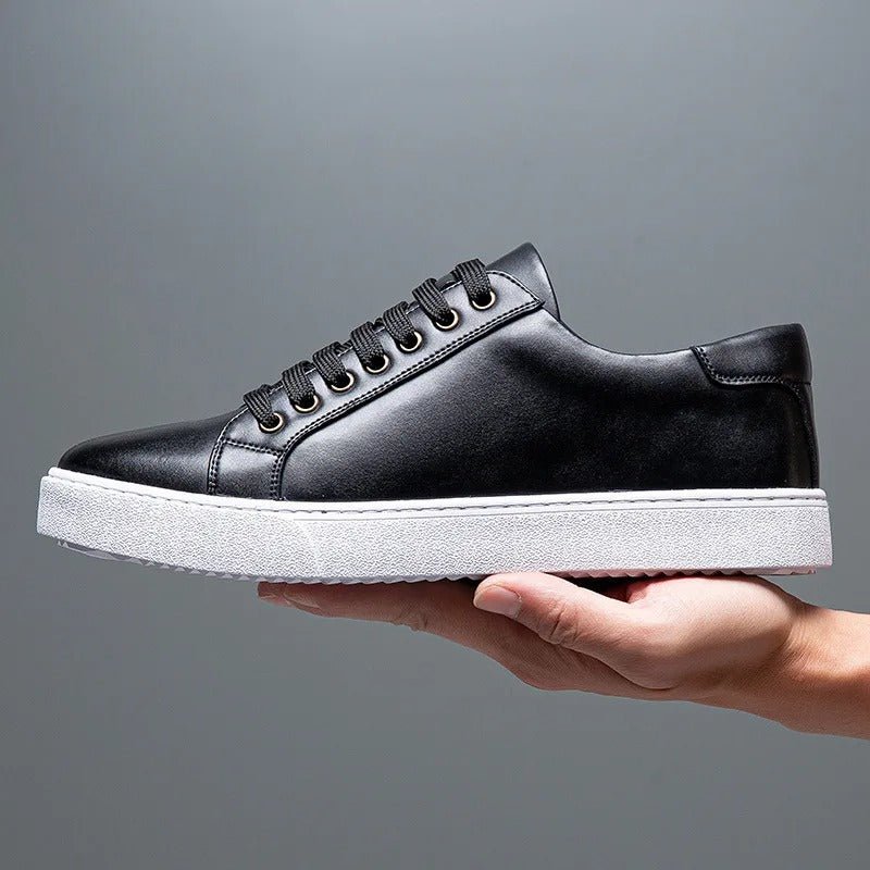 Kyle™ | Classic Leather Sneakers with a Luxurious Touch